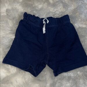 Carter's Dark Blue Kids Shorts with White Tie